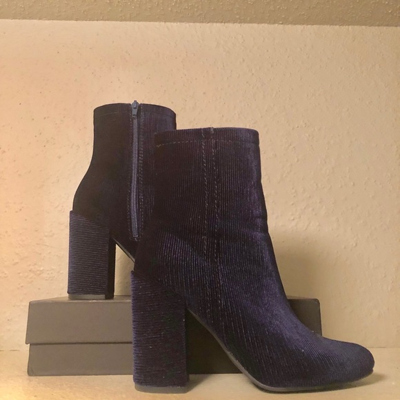 forever 21 velvet boots